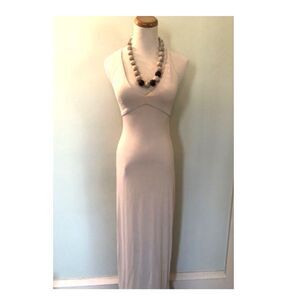[Brandenburg] Ivory Lined Maxi Dress Sz: S